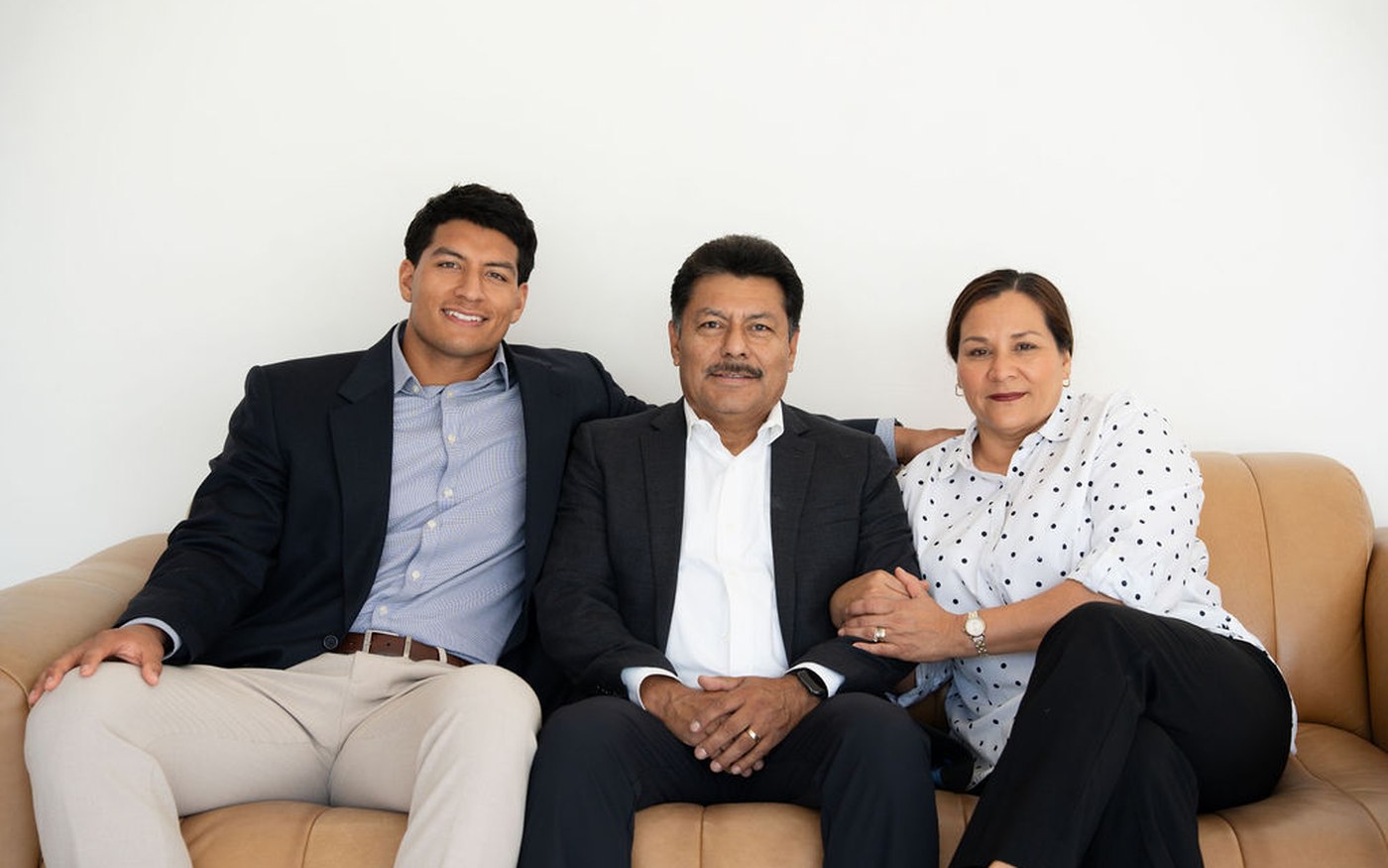 The Luna family, founders of Amity Cares